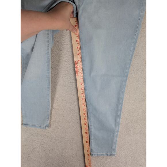 NEW Joes Jeans Womens sz 30 Blue Sophia High Rise Skinny Crop Light Wash - Picture 6 of 16